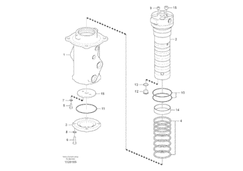 Junção VOE14652066 14652066 de gerencio para a máquina escavadora EC210B de Vo-lvo