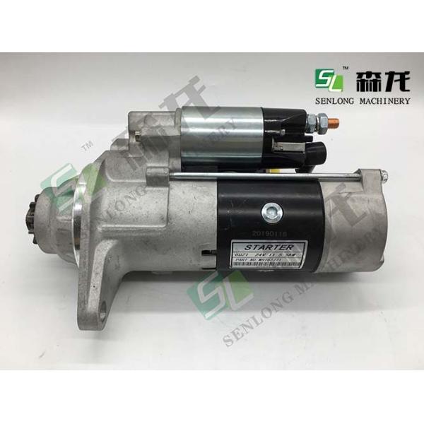 24 11T  CW  Starter Motor For  ISUZU 6UZ1  HEAVY TRUCK   Excavator  SH460  1-81100-432-0  Mitsubishi  M9T62371