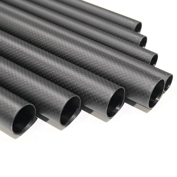 Customized Size 100% 3K Woven Carbon Fiber Tube 10mm 20mm 30mm