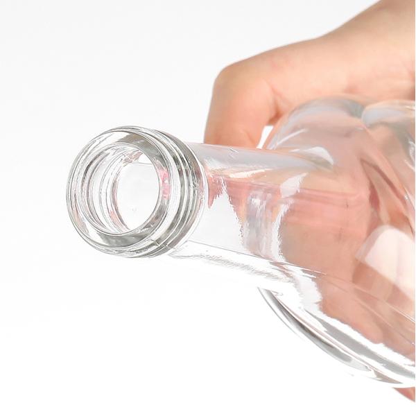 Стеклянная бутылка специальной формы для напитков Виски Водка Бренди Джин Ликер