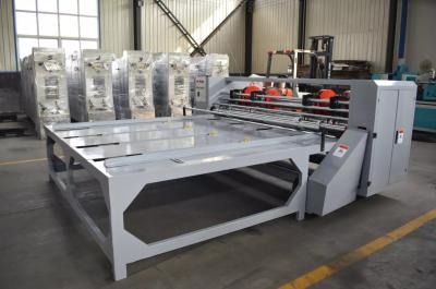 Multicolor Cardboard Rotary Die Cutting Equipment Semi Automatic Control