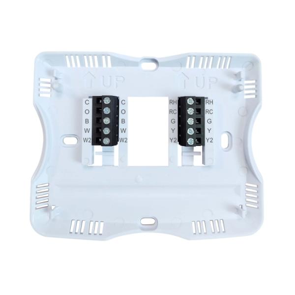 Riseem 24VAC Проводный контроллер температуры Программируемый домашний термостат LCD цифровой дисплей 2 Тепло 2 Холод