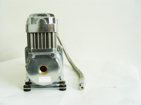 200PSI Single Chrome Car Air Compressor 12v , Air Ride Suspension For Trucks