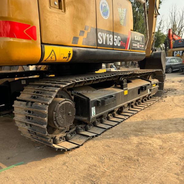 69.6KW de seconde main Sany 135 Excavator pour le concassage Excavators à main utilisés 2019