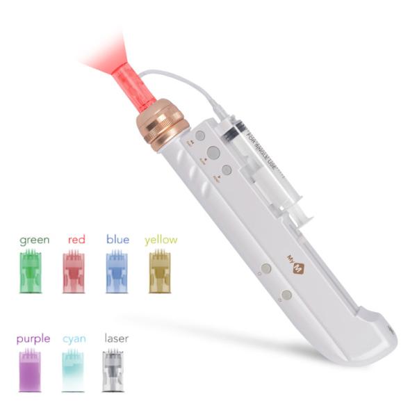 7 lights Nano Derma Pen 3 in 1 Mini Water Mesotherapy Injector for Breast Enhancers