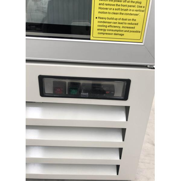 2040 литров 3 замораживателя Merchandiser двери качания стеклянных с нижней установленной системой рефрижерации R290