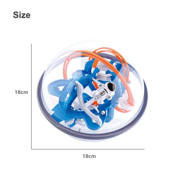 Educational Plastic Electronic Products , Labyrinth 3d Maze Ball Game 18*18cm