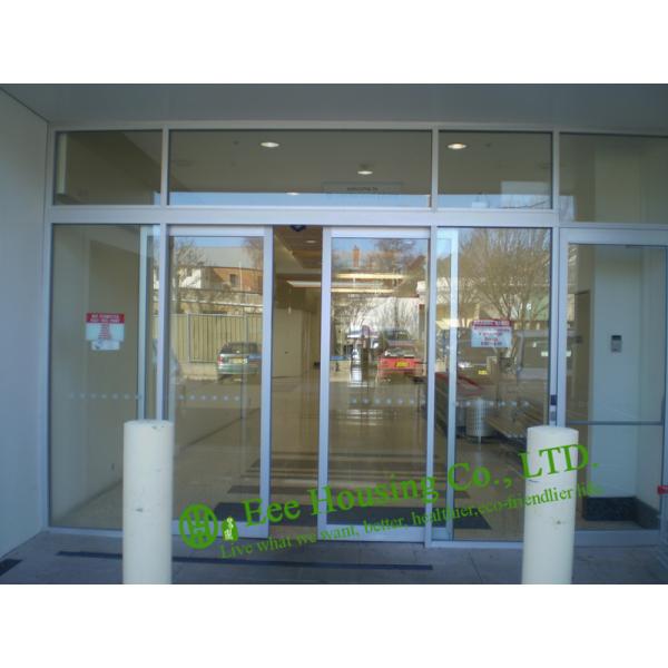 Automatic Sliding Door With Aluminum Frame, Automatic Aluminum Office Door, Glass door