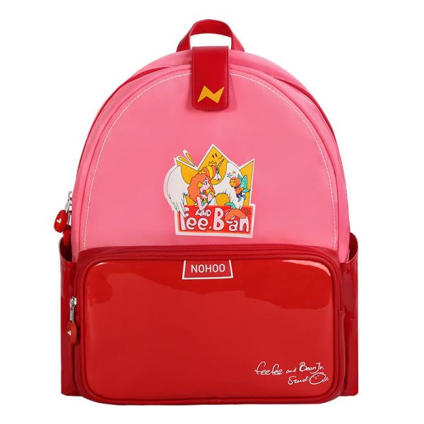 Nohoo new series PU polyester waterproof backpack 3D shape cartoon style school bags wholesale