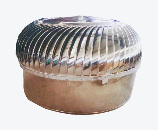 Ventilador de telhado de aço inoxidável 304