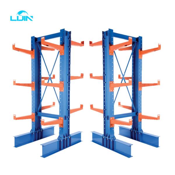 Industrial heavy duty cantilever racks Steel Pipe Storage Shelving Rack