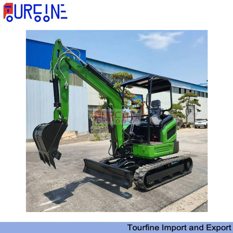 2.6 Ton Mini Crawler Excavator Machinery with 0.075 CBM Bucket for Construction