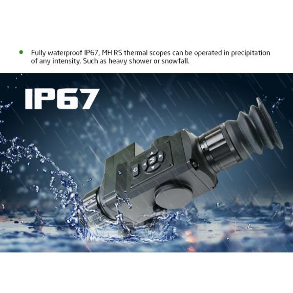 Outdoor Sports Thermal Imaging 600m LRF 384x288px IP67 IR Gun Thermal Sight