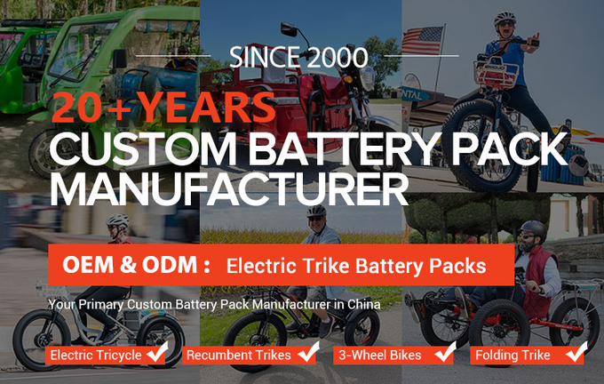 LiFePO4 Литийная батарея OEM ODM 24V 36V 60V 72V Литийные батареи 30AH 60AH 80AH Для электрического скутера / мотоцикла / инвалидного кресла