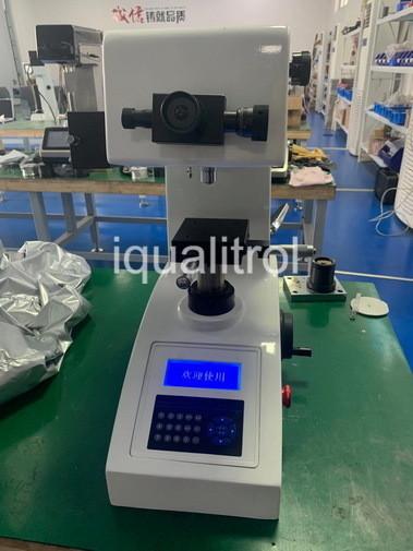 Verificador da dureza de Digitas micro Vickers do auto tela táctil da torreta com relação de USB