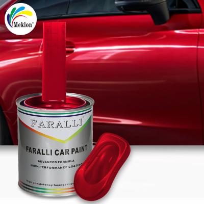 SGS Harmless Red Pearl Automotive Paint , Weatherproof Pearlescent Car Spray Paint