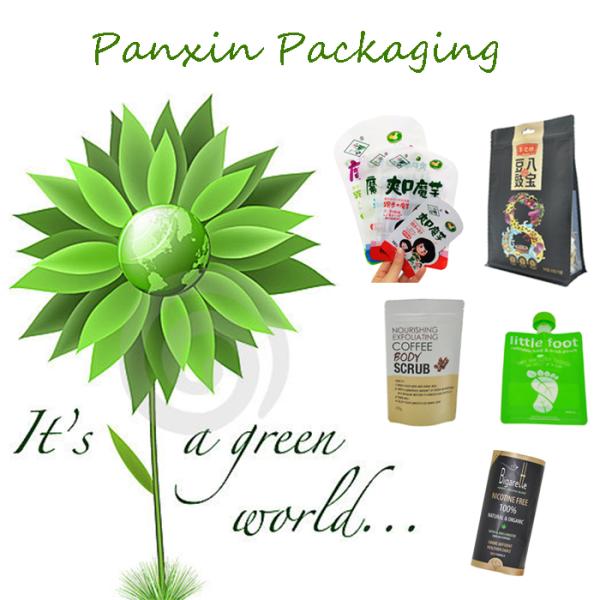 Food Grade Foil Pouch Packaging Plastic Bags Custom Logo  Moisture Proof