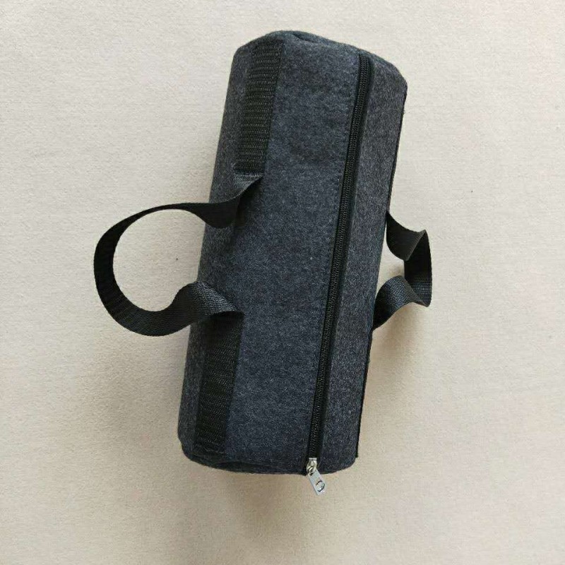 Round Folding Car Felt Kit Trunk Storage Bag Truck Felt Storage Tote Bag