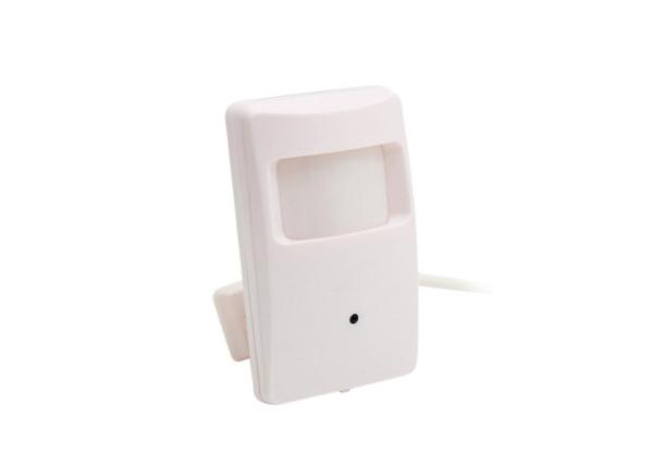 2.0 Megapixel Mini Pir Motion Detector Hidden Camera H.265 With Smoke Detector