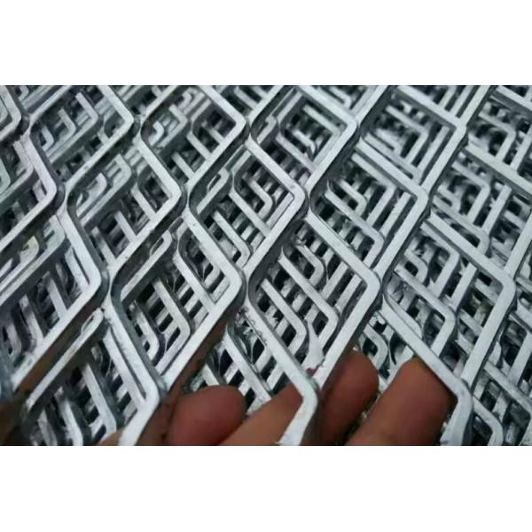 PVC покрыл сетку A1100-H14 плиты 50x50mm сетки диаманта алюминиевую защищая