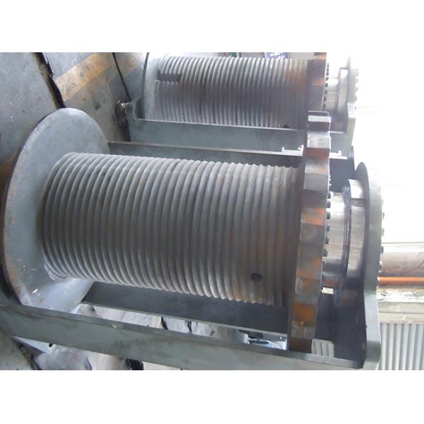 Two Speed Hydraulic Crane Winch Electrical Mooring Winch Long Life