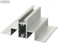 La place a expulsé le tube creux en aluminium de formes en aluminium d'extrusions de profils d'aluminium