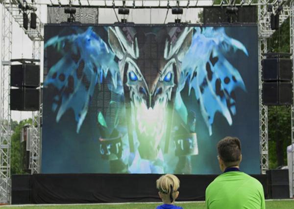 Die-Casting Aluminum Outdoor P5 Event Church Stage Background Rental Video Screen