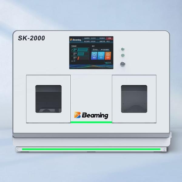 SK-2000 Dual Chamber Dental Milling Machine Zirconia Resins PMMA Pre-milled Titanium Cad Milling Machine Wet and Dry