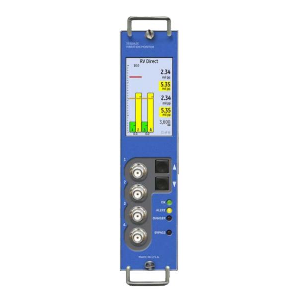3500/42E-00-00 Bently Nevada Vibration Monitor 285691-01 Proximitor Seismic Monitor 4 Channel