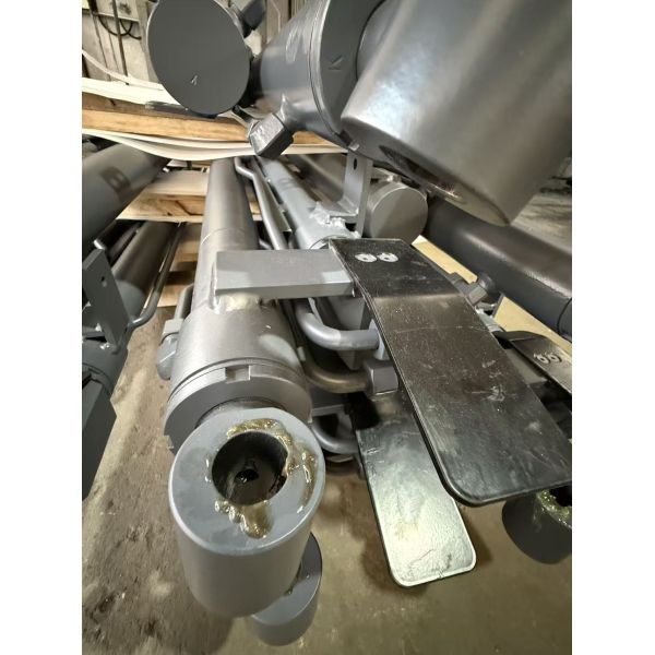 ODM OEM Parallel Type Two Stage Hydraulic Double Acting Cylinder Steel Hard Chrome Plated