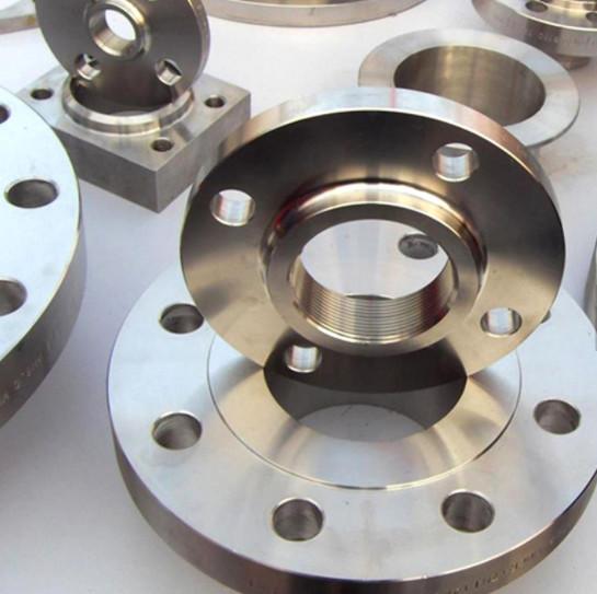 Nickel Alloy Threaded Pipe Flange , Male Female Threaded Flange Size 1/2 - 24