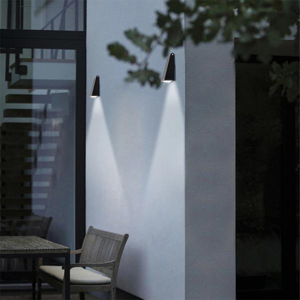 Super Bright Solar Wall Garden Lights Waterproof and Long-Lasting for Yard Protectio