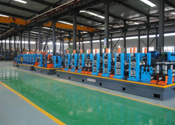 Machine de fabrication de tubes ERW galvanisés 21-63mm de diamètre haute précision