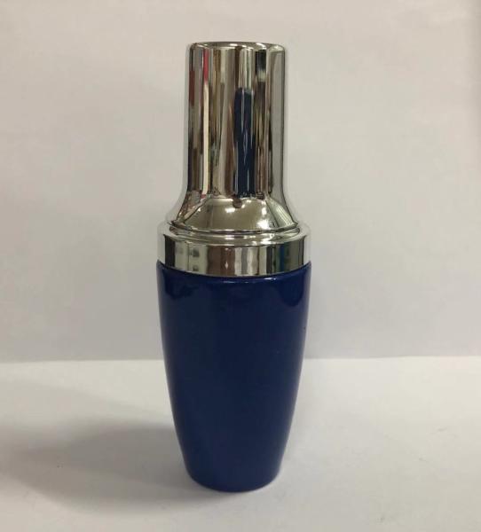O creme cosmético de vidro do vidro das garrafas da loção/garrafas da bomba engarrafa o empacotamento cosmético