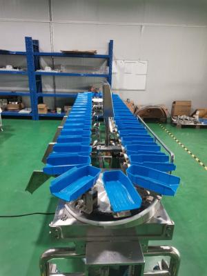 IP65 máquina de classificação do peso dos frutos frescos 1000g Multihead