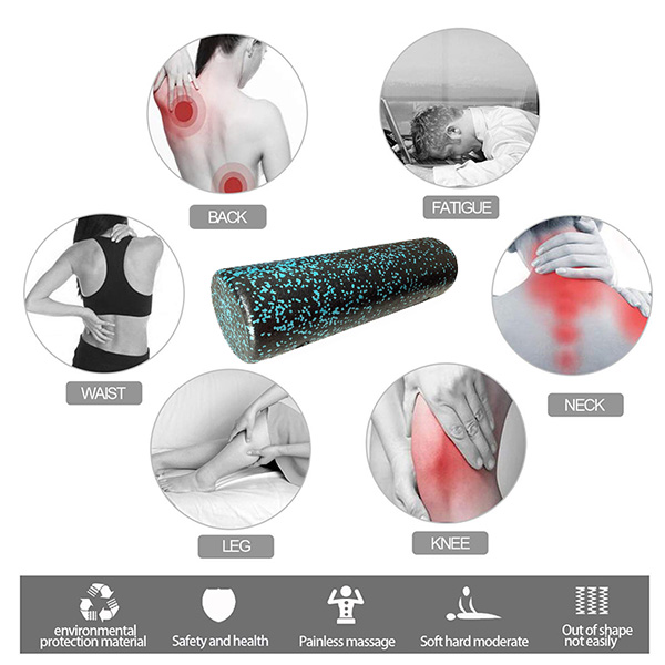 EPP Yoga Massage Roller Round Back Pain Muscle Massage Foam Roller