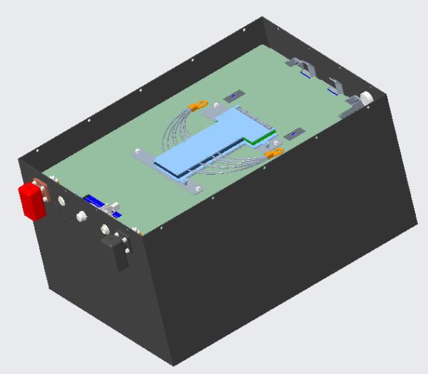 72V 175Ah Golf Cart Lithium Ion Battery 2.8 LCD Display Lifepo4 Golf Cart Battery