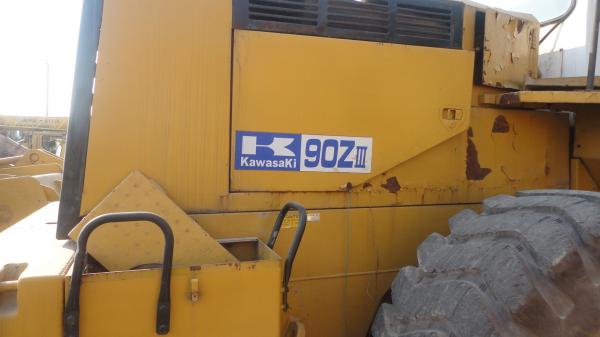Japanese original used kawasaki 90z wheel loader for sale