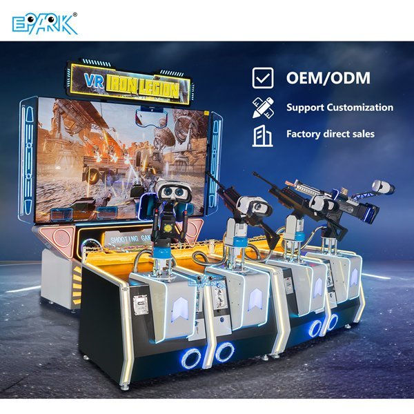 VR  Simulator Amusement Park Coin-operated 4-person  Game VR lron Legionv