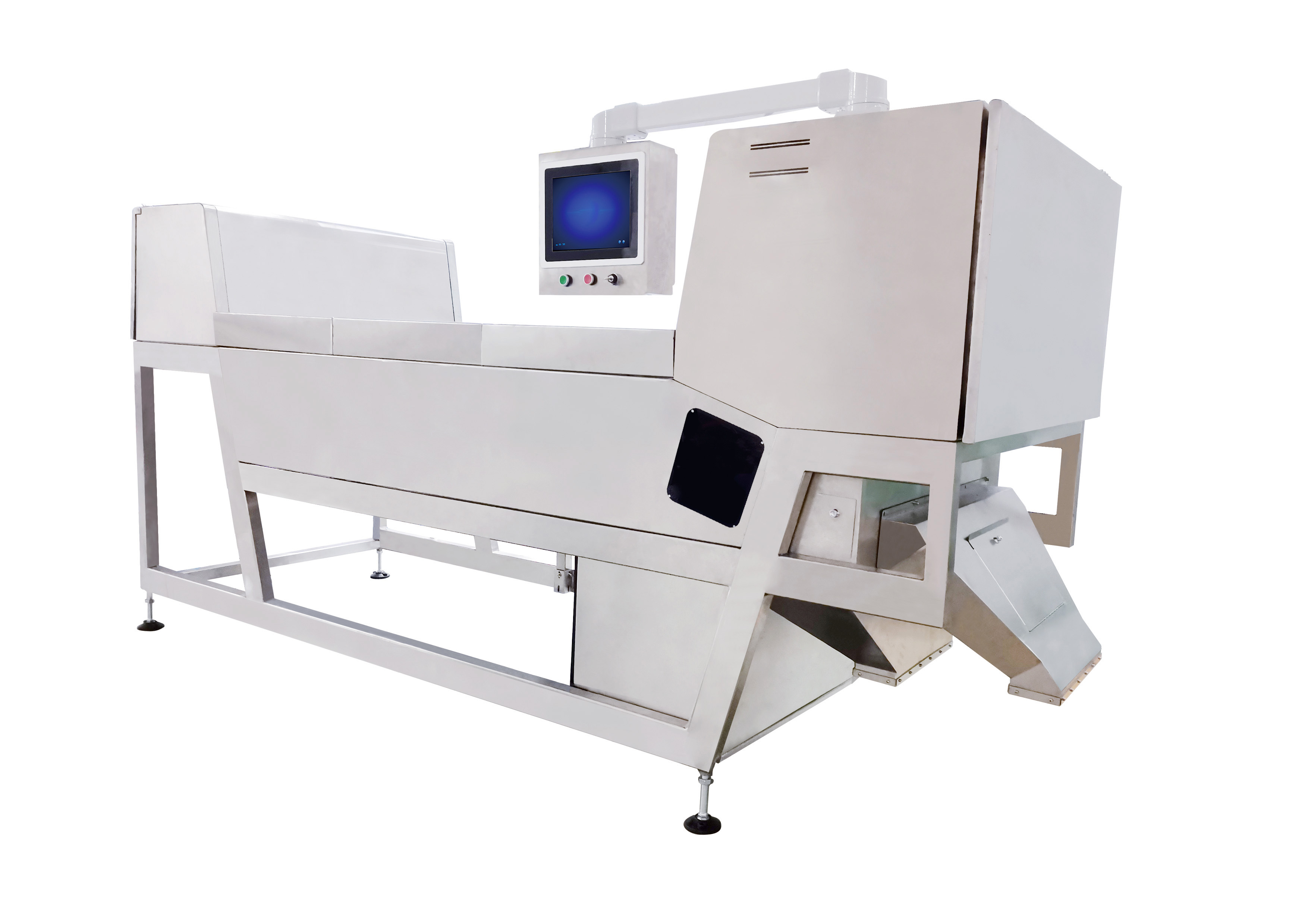 Стеклянная сортируя машина DPLDS600 с безосколочным поясом