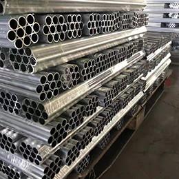 Extruded Seamless Aluminum Tubing 2024 5052 7075 Extruded Aluminum Tubing Round