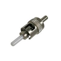 O metal colore o tipo comprimento do ST do único modo 50/55/60/65mm dos acopladores do conector da fibra ótica