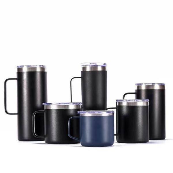 Double-Layer Stainless Steel Vacuum Insulation Beer Mug Cup for Coffee Tea Beer and Water