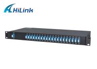 le module MUX DEMUX de 40CH AAWG DWDM choisissent le connecteur de la longueur C21-C60 LC/UPC de la fibre 0.7m