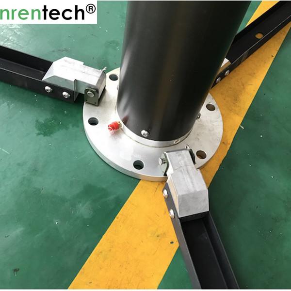 15m lockable pneumatic telescopic mast 15kg payloads NR-2750-15000-15L-aluminum pneumatic telescopic mast
