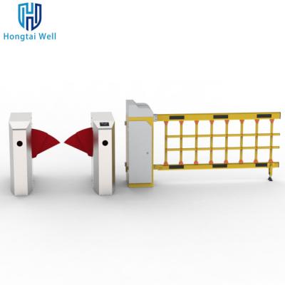 Torniquete do reconhecimento de cara do torniquete RS232 RS485 IP45 do QR Code de AC230V