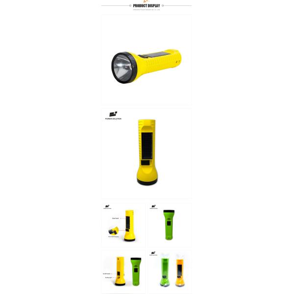 электрофонарь СИД солнечной энергии 250mAh LiFePO4 50m на открытом воздухе