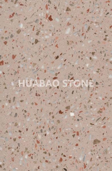 Interior Exterior Large Terrazzo Tiles Light Traffic Commercial Flooring Applied