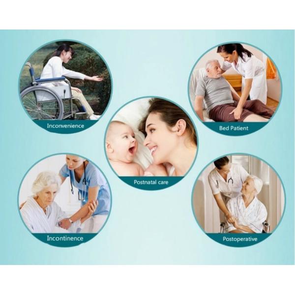 Hygiene Embossing Diamond White Blue Adult Nursing Pad