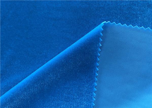 Stretch Knitting Velvet Crushed Fabric Polyester Spandex